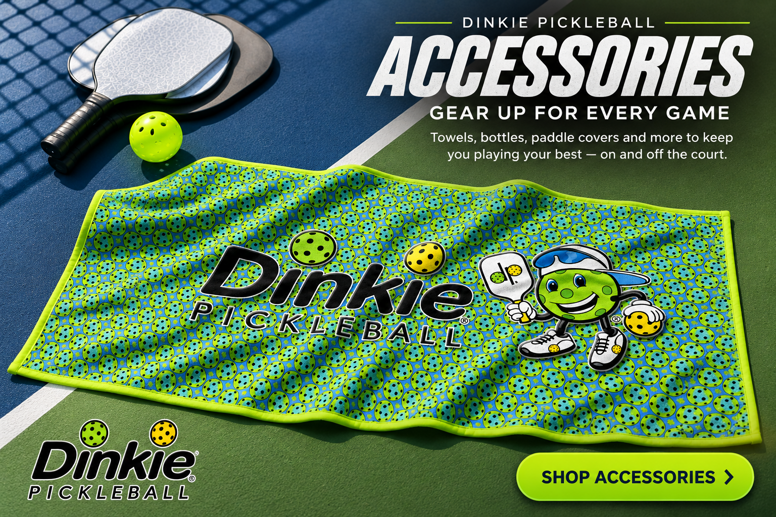 Shop Accessories at Dinkie Pickleball