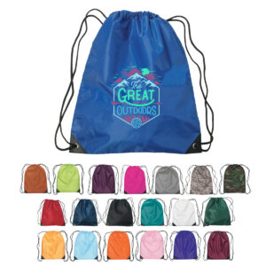 Dinkie Pickleball Mascot Drawstring Backpack