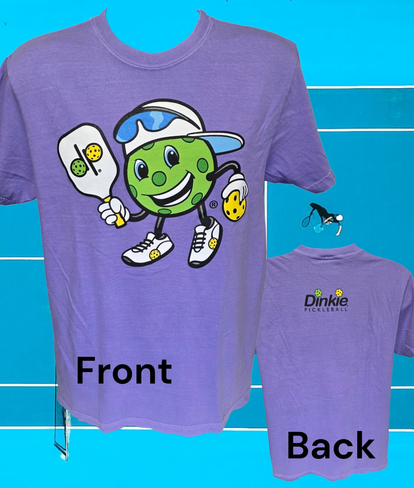 Dinkie Pickleball® Mascot T-Shirt