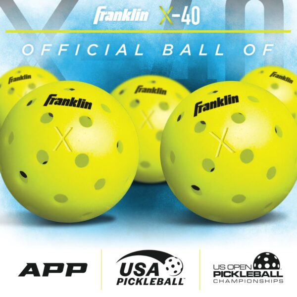 Franklin® X-40 Pickleballs by Dinkie Pickleball®