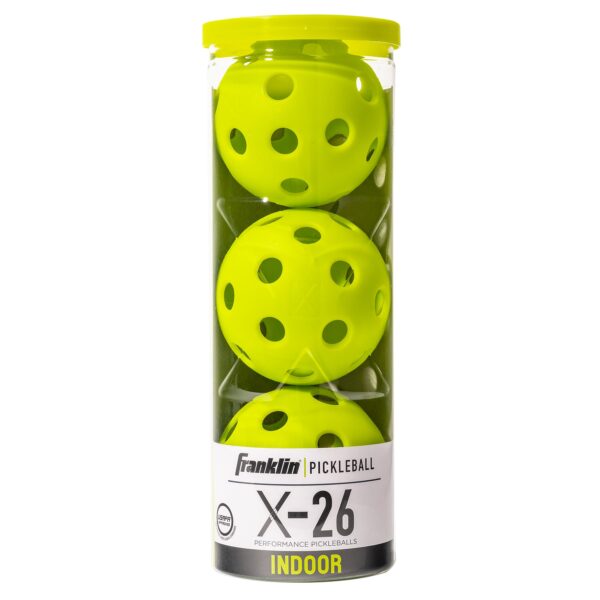 Franklin® X-26 Indoor Pickleballs by Dinkie Pickleball®