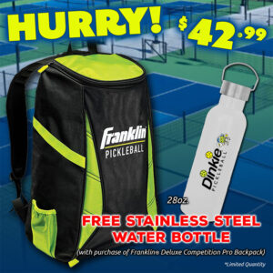 Franklin® Deluxe Competition Pro Backpack by Dinkie® Pickleball