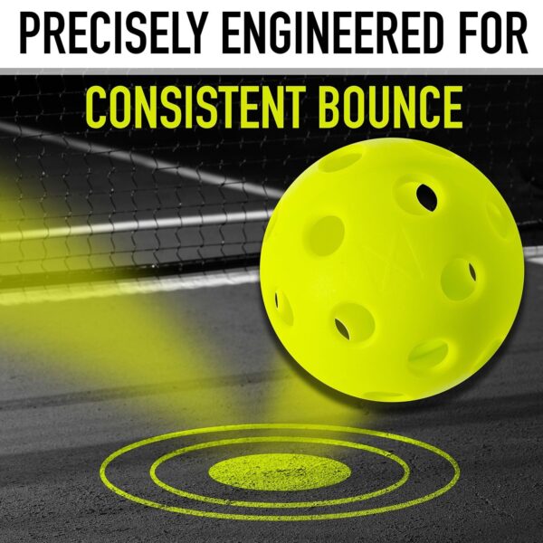 Franklin® X-26 Indoor Pickleballs by Dinkie Pickleball®