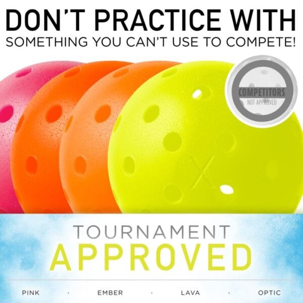 Franklin® X-40 Outdoor Pickleballs by Dinkie Pickleball®