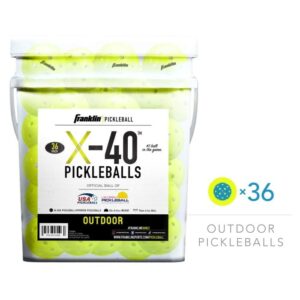 Franklin X-40 Pickleballs by Dinkie Pickleball®