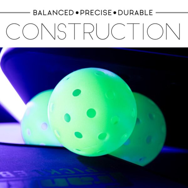 Franklin® Glow in the Dark Pickleballs by Dinkie Pickleball®