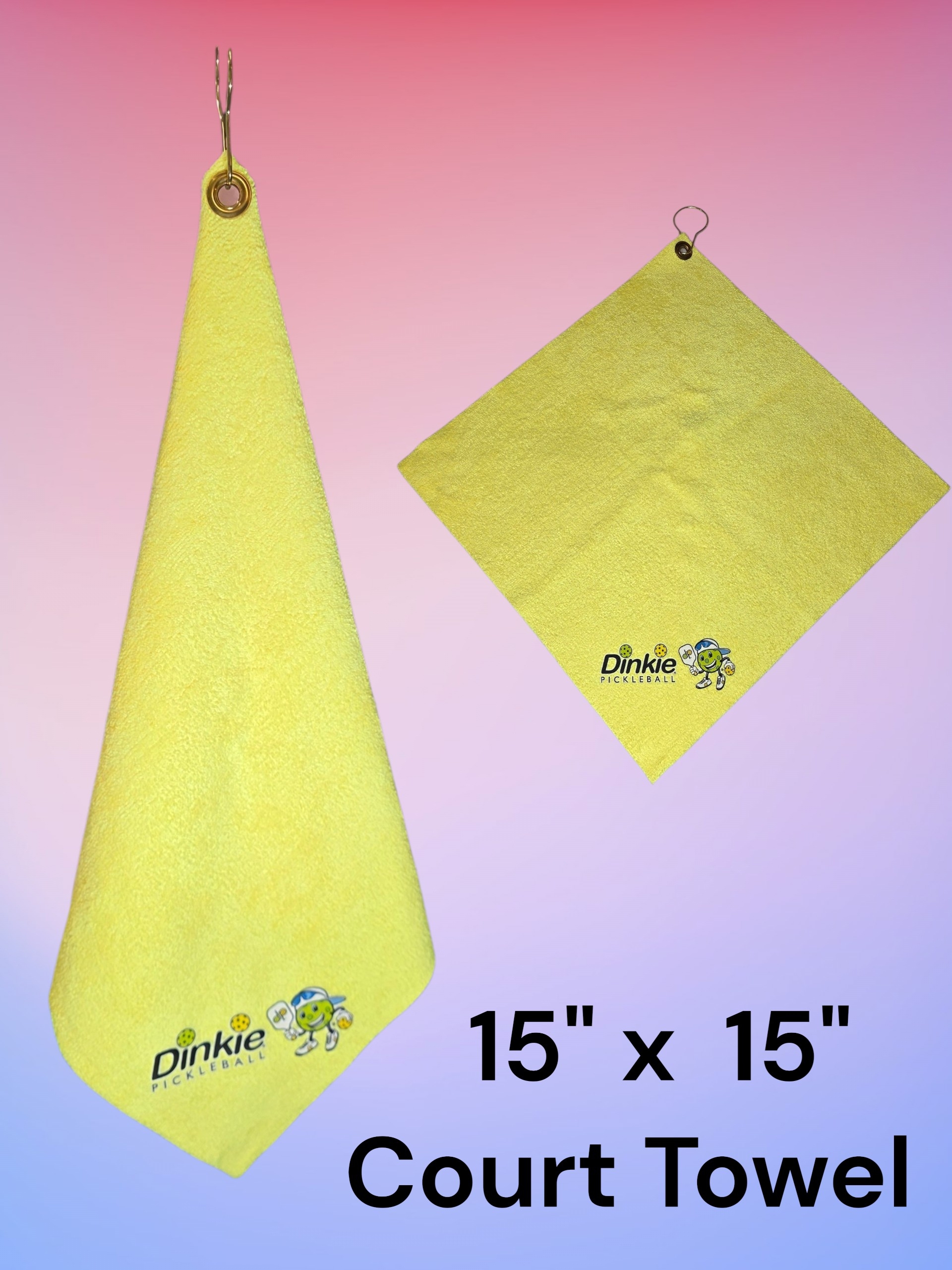 Dinkie® Pickleball Court Towel