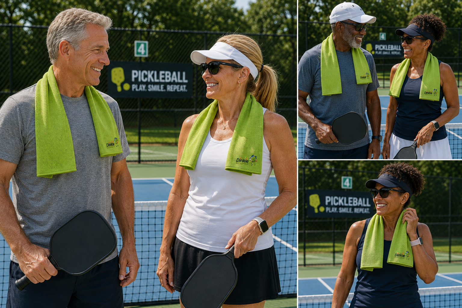 Dinkie® Pickleball Cooling Towel