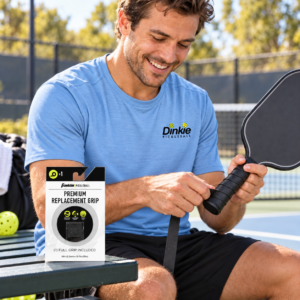 Franklin® Premium Pickleball Replacement Grip Tape — Black, front view