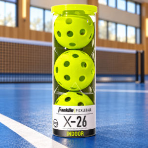 Franklin® X-26 Pickleballs 3 Pack — front view